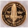 Image 3 : 1987-W  CONSTITUTION $5.00 GOLD COMMEMORATIVE , PCGS PR-69 DCAM