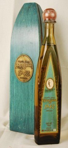 Bottle of Don Julio 1942 Tequila
