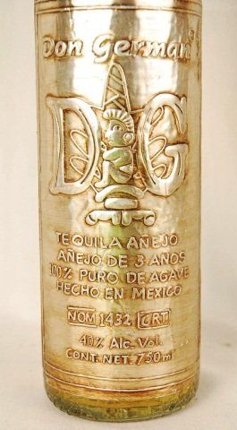 Bottle of Don German Tequila