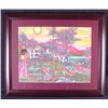 Image 1 : Susan Patricia Hawaii POINT PARADISE Island Art Framed
