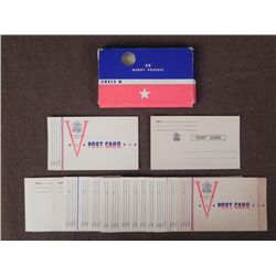 WWII US.S ARMY "BUDDY POSTCARDS" W/FOLDER-