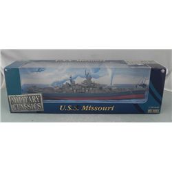 U.S.S. Missouri Battleship 1:700 Military Classics MIB