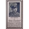 Image 1 : ORIG WEHRMACHT NAZI SOLDIERS FUNERAL PRAYER CARD-KILLED