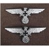 Image 1 : 2 ORIGI NAZI UNIFORM METAL BREAST EAGLES-SWATIKA-MKD