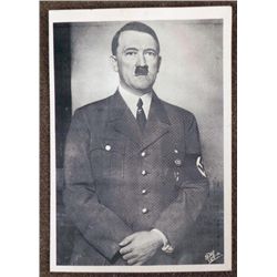 PHOTO POSTCARD OF ADOLF HITLER-ORIG-IN FULL UNIFORM