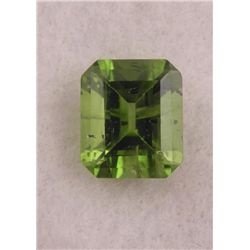 NATURAL UNHEATED PARROT GREEN PERIDOT 10.5 CT