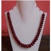 Image 1 : 422.10 Ct Necklace of Ruby