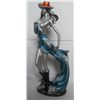 Image 1 : Beautiful Girl Polystone Statue Height:17 inch, width: 6.5 inch