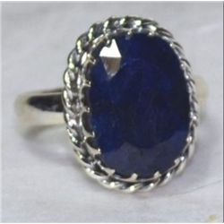 4.550g Ring of Sapphire Sterling Silver