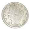 Image 1 : 1910 LIBERTY "V" NICKEL RED BOOK VALUE IS $4.00+ *NICE EARLY FINE GRADE*!!