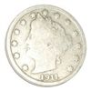 Image 1 : 1911 LIBERTY "V" NICKEL RED BOOK VALUE IS $3.00+ *NICE EARLY VERY GOOD GRADE*!!