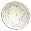 Image 1 : 1912 LIBERTY "V" NICKEL RED BOOK VALUE IS $10.00+ *NICE EARLY FINE GRADE*!!