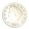 Image 1 : 1899 LIBERTY "V" NICKEL RED BOOK VALUE IS $6.00+ *NICE EARLY VERY GOOD GRADE*!!