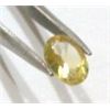 Image 1 : .60 CARAT YELLOW CITRINE *NOVEMBER BIRTHSTONE *BEAUTIFUL OVAL CUT & FACETED GEMSTONE*!!