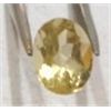 Image 1 : 1.85 CARAT *HUGE* YELLOW CITRINE *NOVEMBER-BIRTHSTONE*-*BEAUTIFUL OVAL CUT & FACETED GEMSTONE*!!