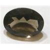 Image 1 : 15.00 CARAT *HUGE* SMOKY TOPAZ *BEAUTIFUL OVAL CUT & FACETED GEMSTONE*!! GEMSTONE CAME OUT OF SAFE B