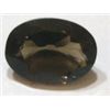 Image 1 : 11.50 CARAT *HUGE* SMOKY TOPAZ *BEAUTIFUL OVAL CUT & FACETED GEMSTONE*!! GEMSTONE CAME OUT OF SAFE B