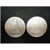 Image 1 : 1853 & 54 SEATED LIBERTY QUARTERS