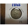Image 1 : 1865 THREE CENT PIECE (NICKEL)