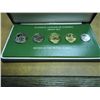 Image 1 : 1977 ETHIOPIA PROOF SET 5 COIN SET