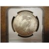 Image 2 : ERROR 1923 PEACE SILVER DOLLAR LAMINATION