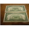 Image 2 : 1953 & 63 $5 US NOTES RED SEALS