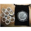 Image 1 : 9 ROLLS OF 25-2004-D HANDSHAKE NICKELS UNC