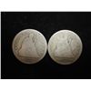 Image 2 : 1876 & 77 SEATED LIBERTY QUARTERS