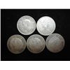 Image 2 : 5 ASSORTED CANADA SILVER 10 CENTS