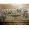 Image 1 : $10 BANK OF RONDOUT  OBSOLETE BANK NOTE