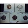 Image 1 : 2-1965,1966 & 2-1967 SMS JEFFERSON NICKELS UNC