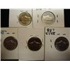 Image 2 : 2-1965,1966 & 2-1967 SMS JEFFERSON NICKELS UNC