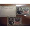 Image 1 : 2-1874 -25 CENT US FRACTIONAL NOTES BOTH FINE +