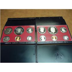 1978 & 79 US PROOF SETS (WITH BOXES)