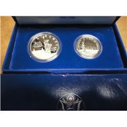 1986-S US LIBERTY 2 COIN PROOF SET