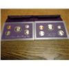 Image 1 : 1986 & 91 US PROOF SETS (WITH BOXES)