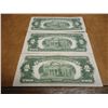 Image 2 : 1928-G,53-B & 63 $2 US NOTES RED SEALS