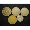 Image 2 : 5 TYPE COINS SEE DESCRIPTION