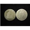 Image 1 : 1854 & 56 SEATED LIBERTY QUARTERS