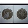 Image 2 : 1907-D & 13-S BARBER HALF DOLLARS