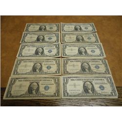 10-1957 $1 SILVER CERTIFICATES