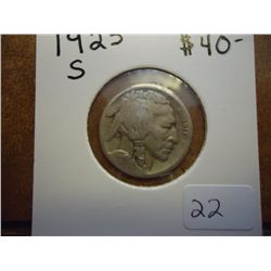 1923-S BUFFALO NICKEL
