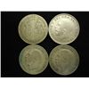 Image 2 : 1920,21,28 & 29 GREAT BRITAIN SILVER HALF CROWNS