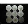 Image 2 : 9 ASSORTED BARBER DIMES