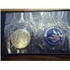Image 2 : 1971-S IKE SILVER DOLLAR (UNC) (BLUE PACK)