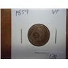 Image 1 : 1859 INDIAN HEAD CENT (VERY FINE)