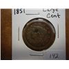 Image 1 : 1851 US LARGE CENT LARGE DIVIT