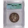 Image 1 : 1898-S BARBER HALF DOLLAR,  ICG FINE-12