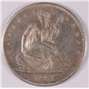 Image 1 : 1861-O SEATED HALF DOLLAR, AU-55 NICE!