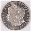 Image 1 : 1890-CC MORGAN SILVER DOLLAR, MS-63+ PL VERY PRETTY COIN! SEMI-KEY DATE!